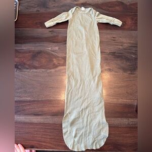 Chic Long Sleeve Olive Dress